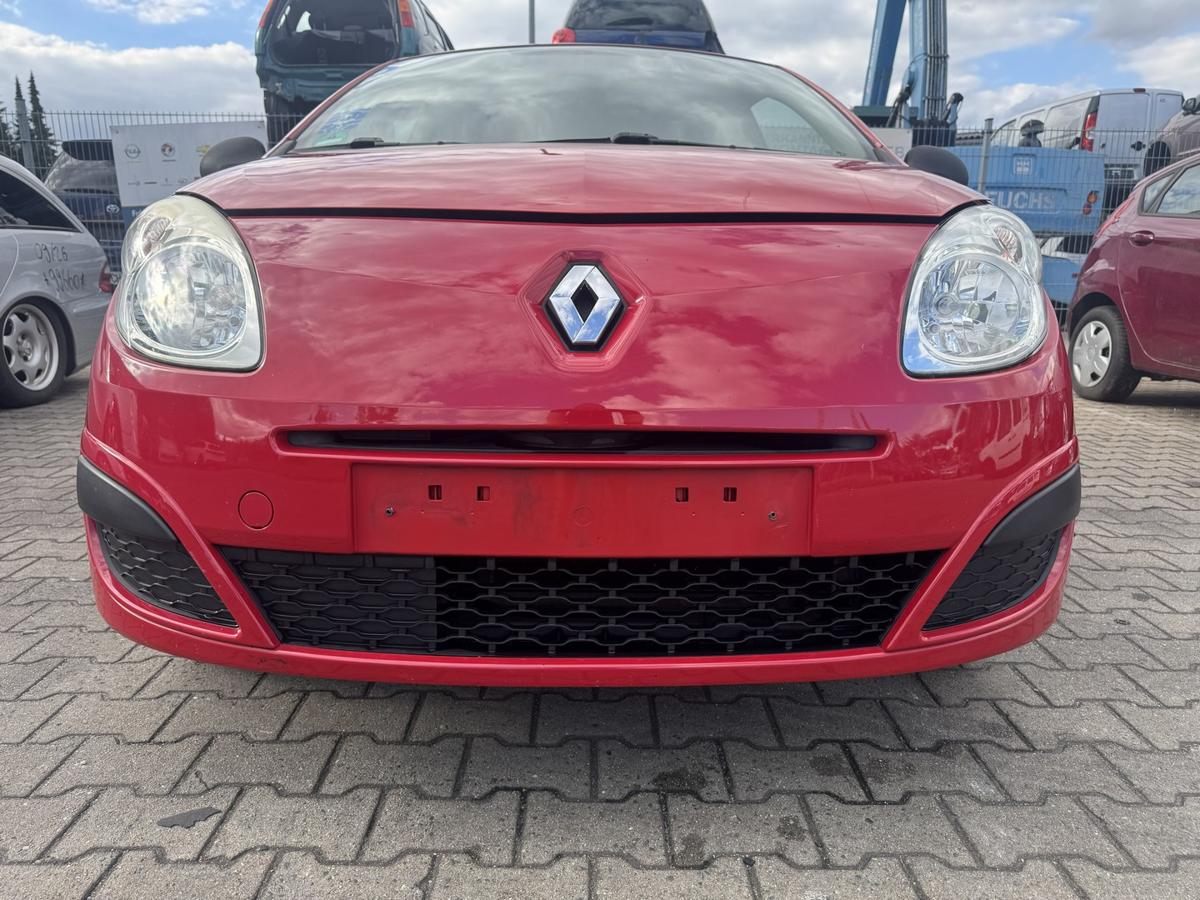 Renault Twingo 2 original Sto&szlig;stange Stossf&auml;nger vorn OV727 Red Brisk Bj.2008